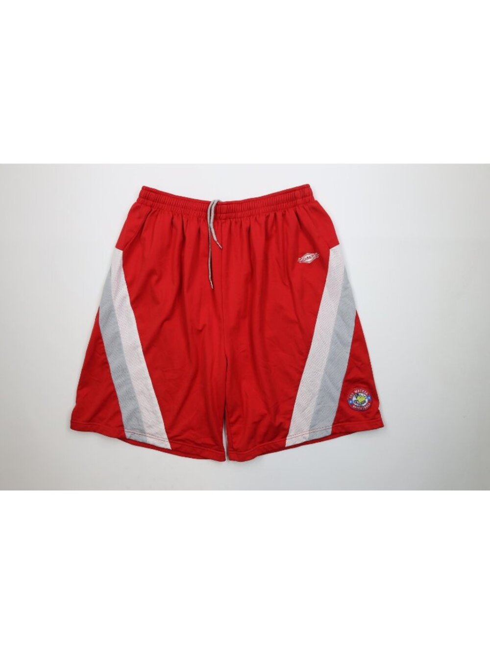 Vintage Shirts Skins Mens Size Xl Heavyweight Gus Macker Basketball Shorts Red
